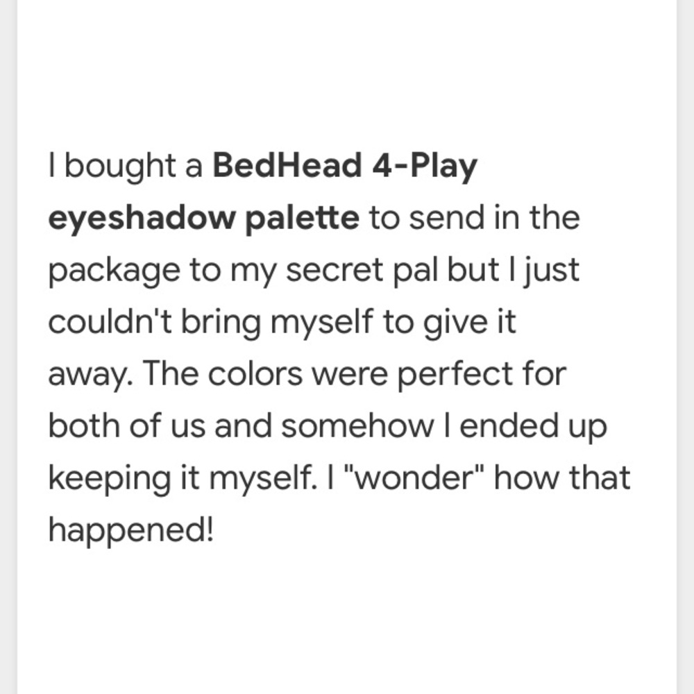 Bedhead Drama Queen 4-Play Long Wear Eyeshadow 💙 - Picture 6 of 6